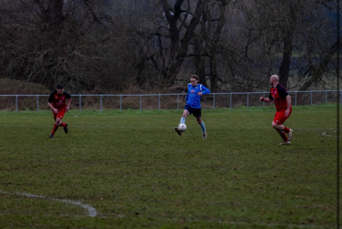 Weysiders v Woking Vets Reserves: Freddie Richards